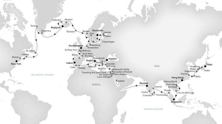 silversea controtempo world cruise itinerary