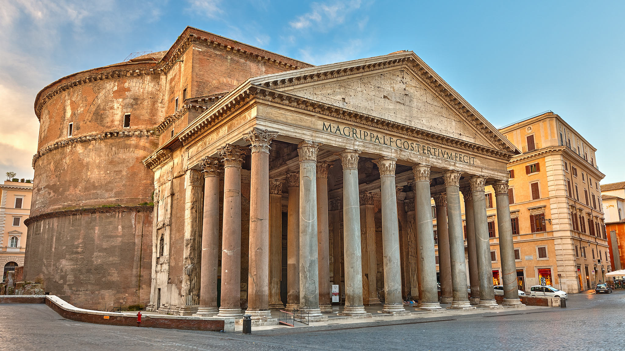 Famous Pantheon in Rome, Italy